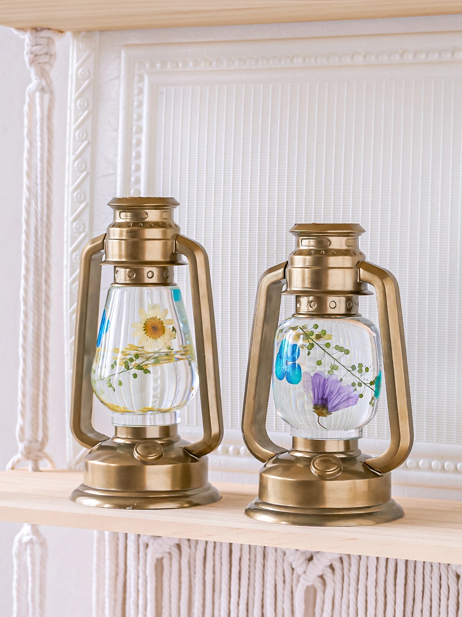 DIY Retro Kerosene Lamp Resin Silicone Mold Kit Creative Handmade Night Lights Camping Oil Lamps Decorative Home Decor Crafts