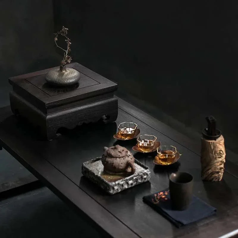 Chinese Retro Ceramic Vase Living Room Coarse Pottery Flower Ware Home Desktop Bookshelf Art Decoration Ornaments