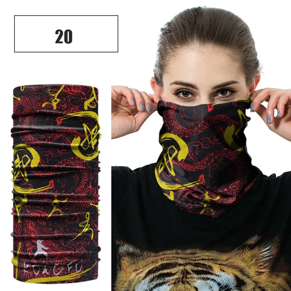 Climbing Hiking Scarf Sport Headwear Men Women Bandanas Motorcycle Turban Hand Band Magic Scarves Outdoor Cycling Headband Mask