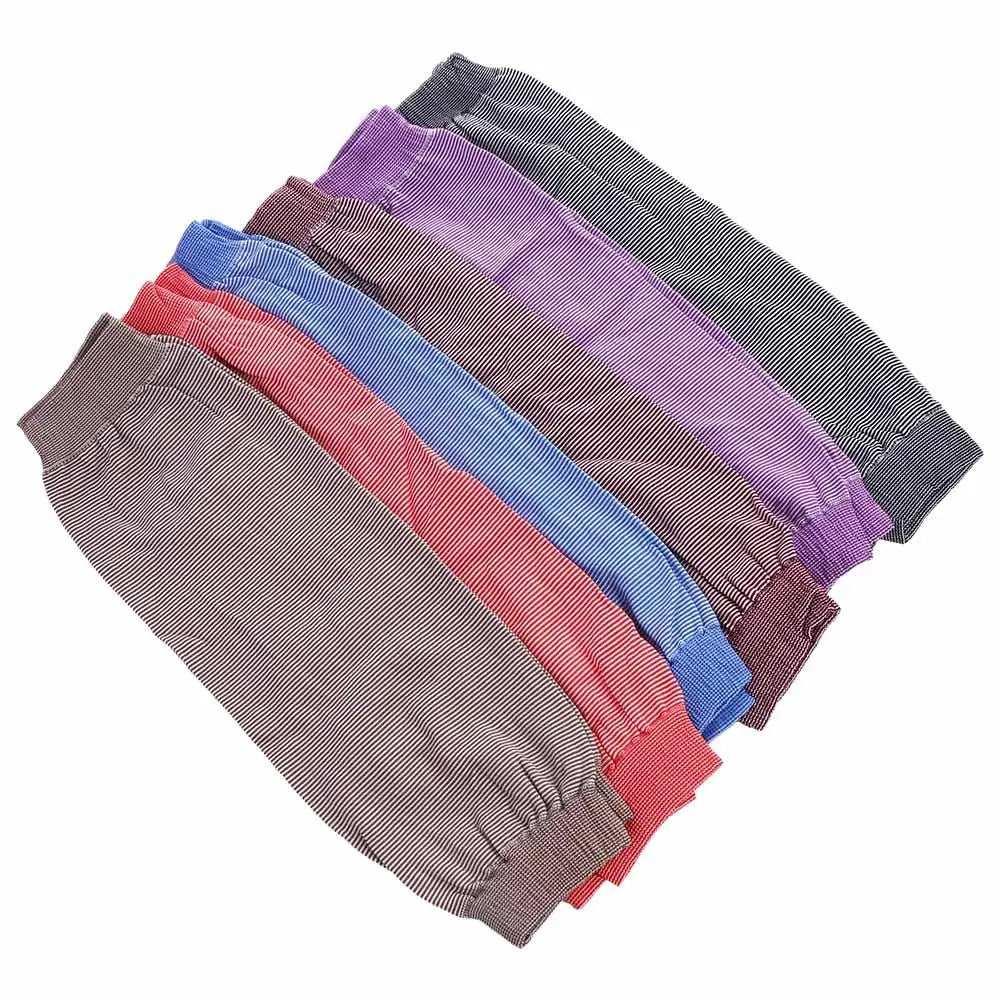 Hiking Work For Women Riding Long Sleeves Driving Running For Men Arm Warmer Cooling Sleeves Striped Arm Sleeves Arm Cover