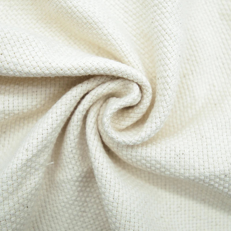 Cotton Monks Cloth for DIY Embroidery Needlework Fabric Sewing Punch Needle Crafts Monk's Cloth Accessory Handmade Chrismas Gift