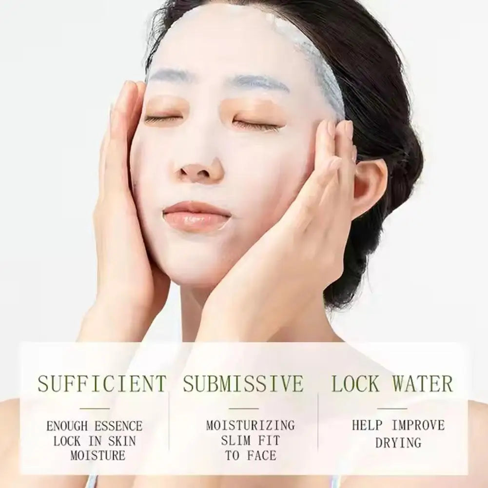 1PC Natural Plant Face Mask Beauty Skincare Masks Moisturizing Deeply Hydrating Facial Mask Face Care Cosmetics