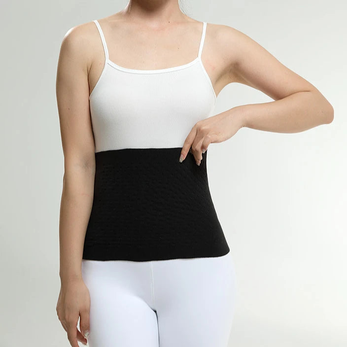 New Hot Mugwort Therapy Warm Waistband Self-Heating Lower Back Waist Support Belt High Elasticity Lumbar Back Brace