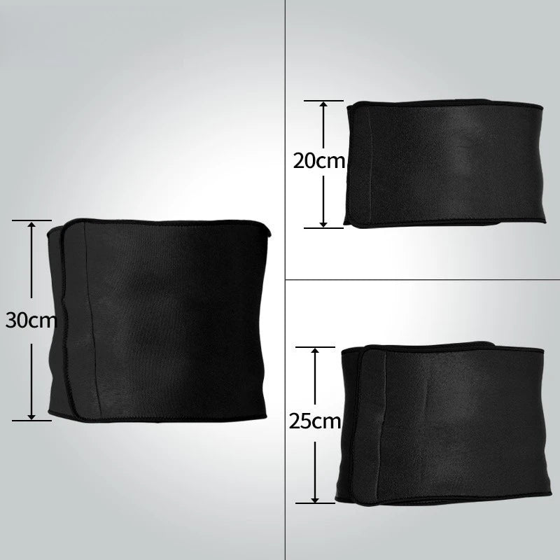 Sports Girdle Men's Fitness Girdle Abdominal Belt Storm Sweating Wider Waist Pain Waist Seal Waist Circumference Abdominal Belt
