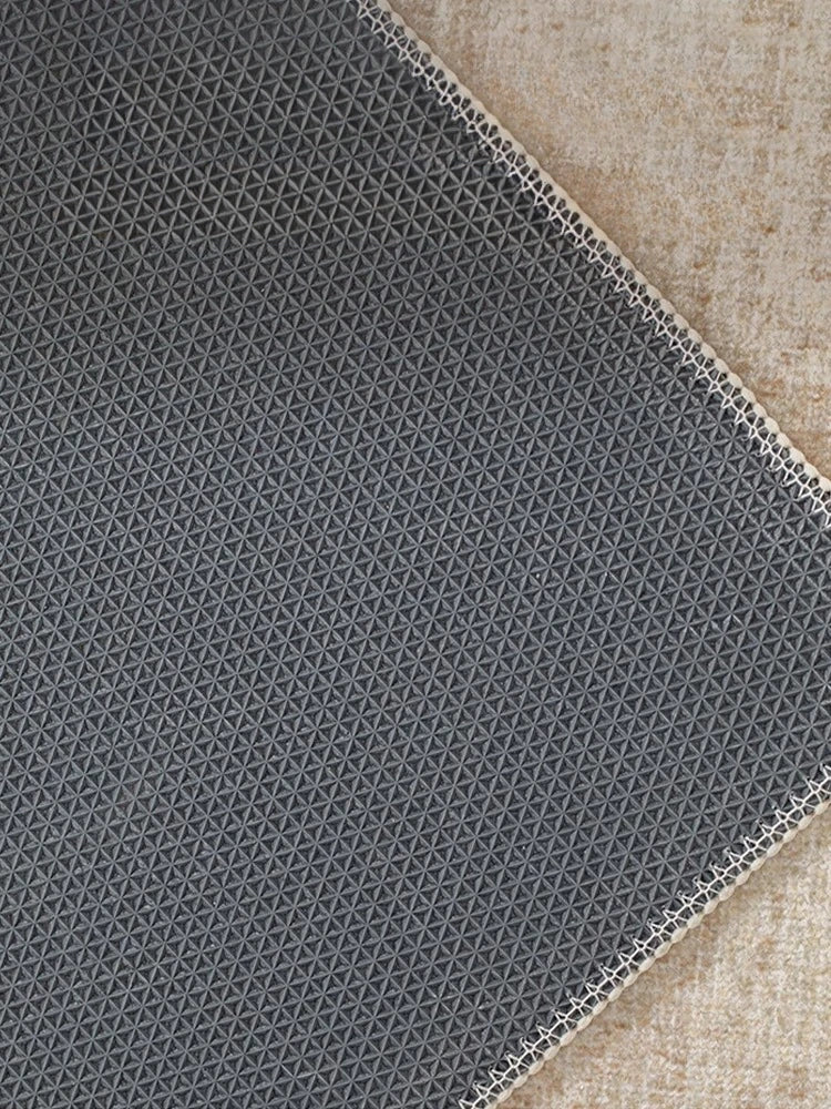 Beige Irregular Carpet Artistic Striped Geometric Rugs Luxury Living Room Decoration Carpets Easy Care Non Slip Bedroom Rug 양탄자
