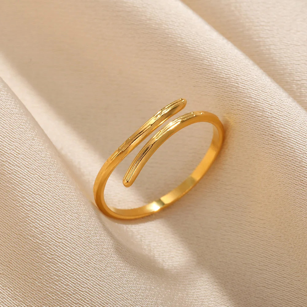 Retro Stainless Devil's Eye Rings For Women Men Punk Sun Adjustable Opening Ring Hipster Minimalist Round Heart Ring Jewelry New