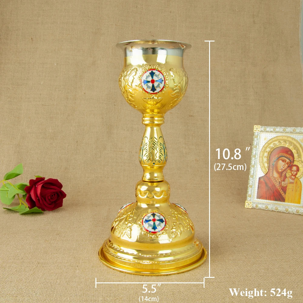 Orthodox Church Beautiful Holy Grail Catholic Mass Cup Religion Holy Sacrament Jesus Cup Church Ritual Liturgy Christian Chalice