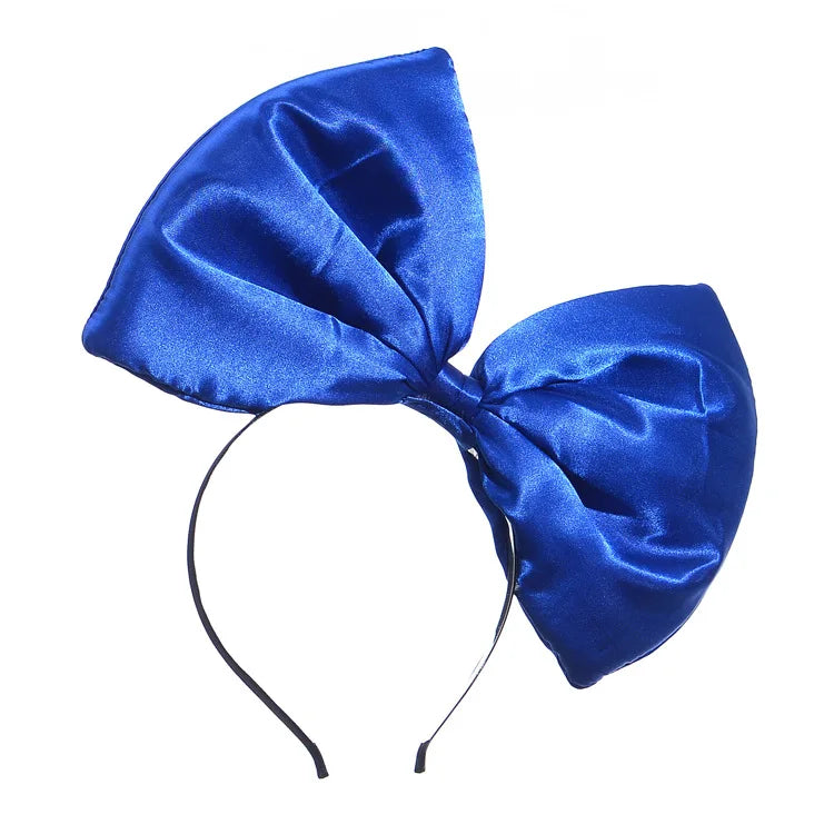 Women Girls  Bridal Big Hair Bow Knot Headband band  Hoop for Birthday Wedding  Cosplay Costume Party  Christmas