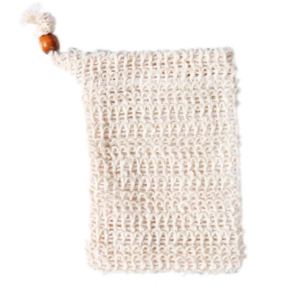 1-20pcs Natural Sisal Soap Bags Shower Bath Exfoliating Soap Saver Pouch Holder for Bath & Shower Use Soap Packaging Mesh Bags ﻿