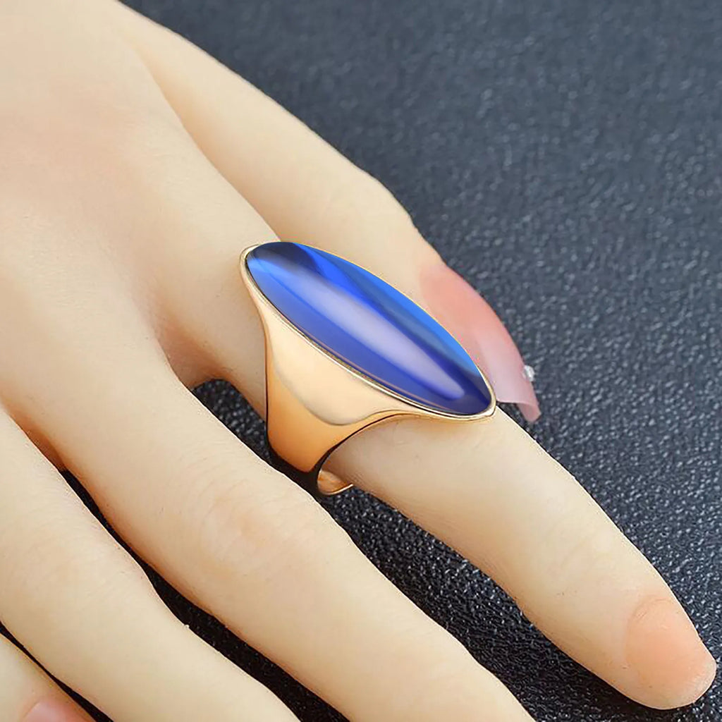 Women'S Crystal Ring Retro Metal Alloy Cool Rings Sophisticated Trendy Minimalist Jewelry Men Daily High Class Sense Accessories