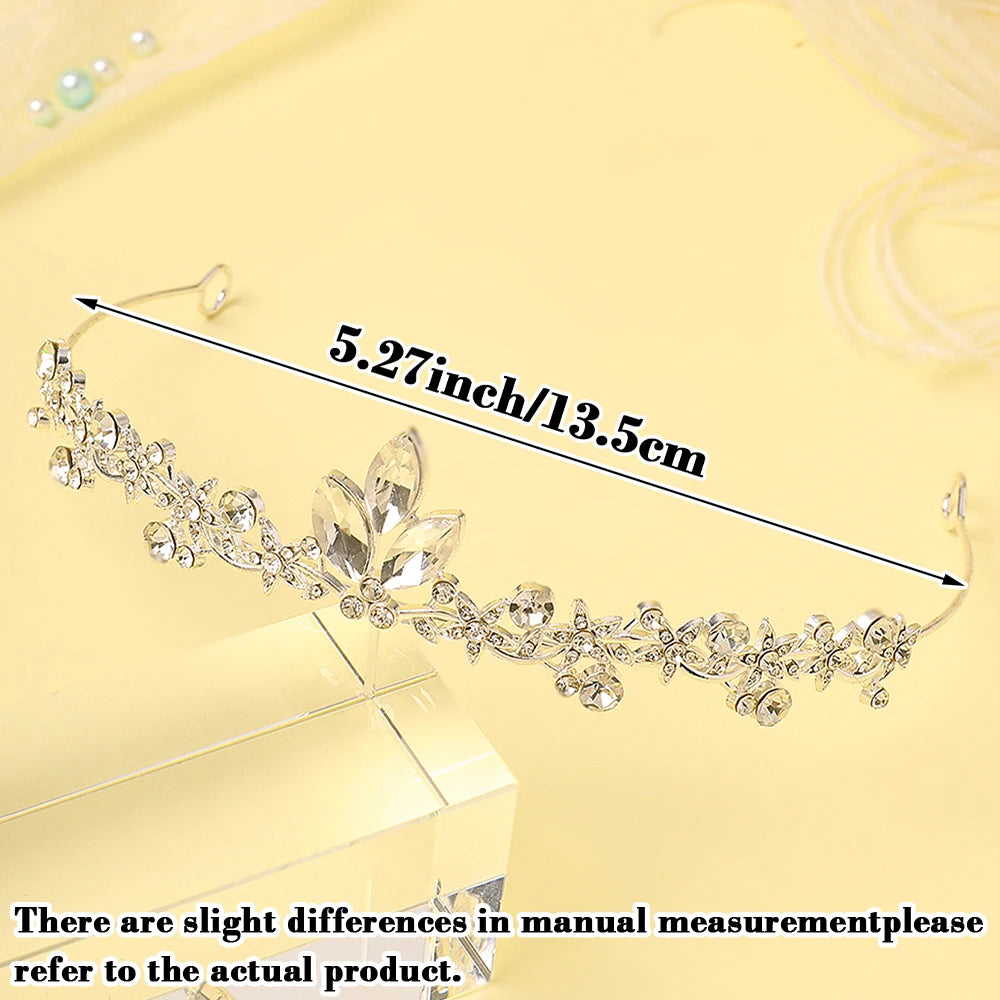 1 Crown Headbands Are Suitable for Girls to Attract Birthday Parties and Weddings