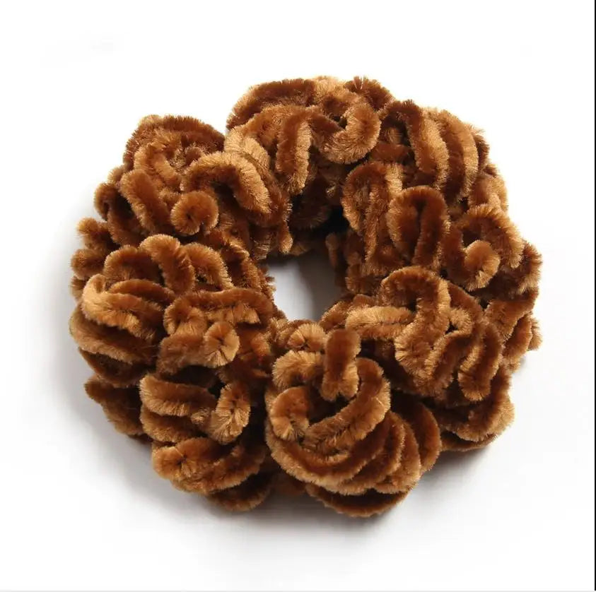 Muslim Headwear New Flexible Rubber Band  Large Hair Bow Hair Tie Ring Hijab  Headwear Turban Headband Muslim Hijab