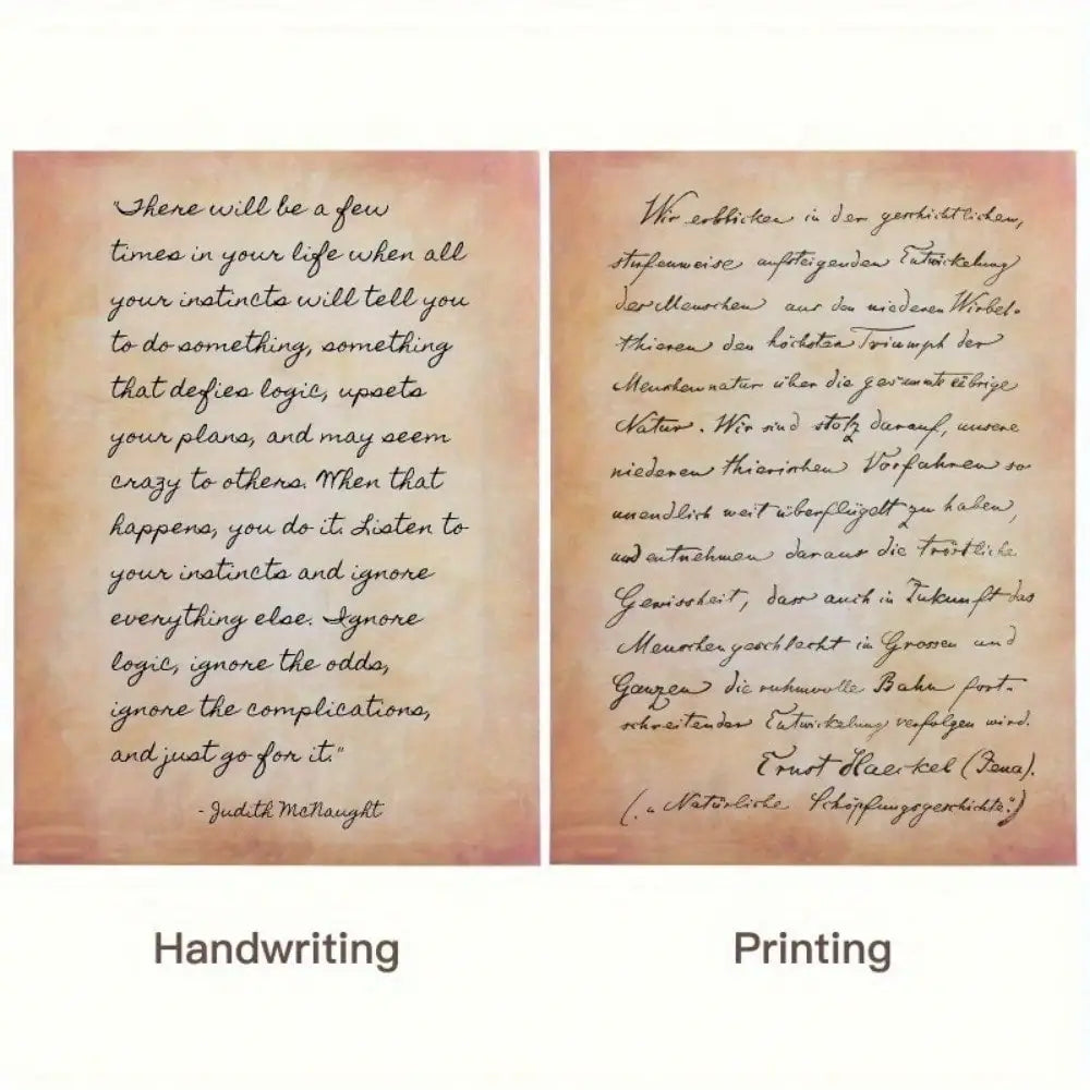 20 Sheets Vintage Parchment Paper - Antique Style Stationery For Inkjet & Laser Printers, Handwriting