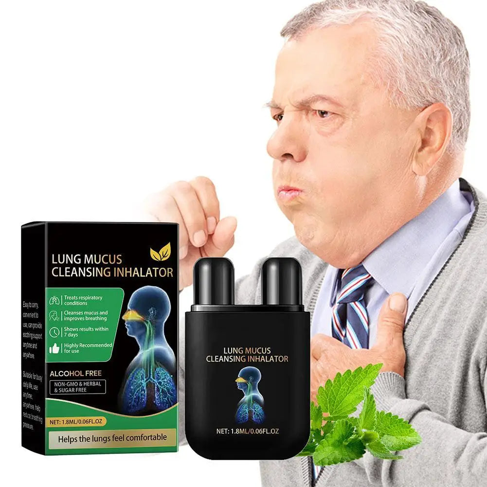 Lung Care Inhaler Nasal Inhaler Liver Cleansing Herbal Repair Nasal Box Quick Natural Long Lasting Nasal Inhalers Stick Smoking