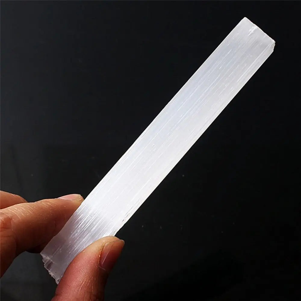 Irregular Shape Raw Gemstone Reiki Energy Jewelry Making White Selenite Wand Healing Stone Crystal Quartz Natural Gypsum Sticks