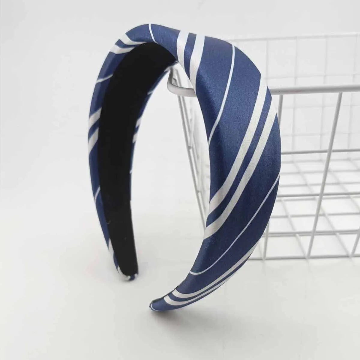 1/4 PCS Magic College Wizard Slytherin Costume Cosplay Style Vintage Hair Hoop Striped Girls Silk Headband Accessories