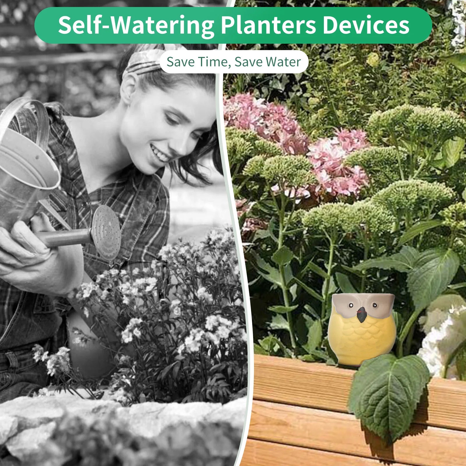 Terracotta Watering Spikes Self Watering System Drip Irrigation Auto Water Irrigation Clay Automatic Waterer Gadgets For garden