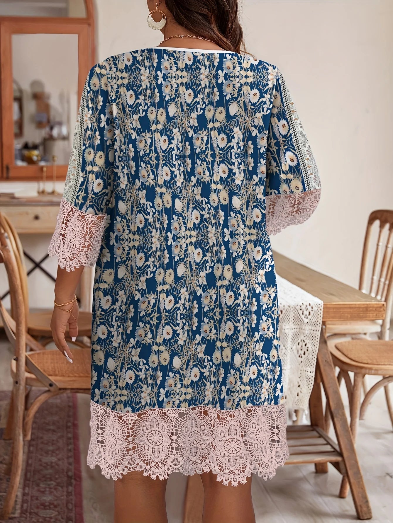 Plus Size Fashion Elegant Women Dress Loose Casual Dress Women Dress New Temperament