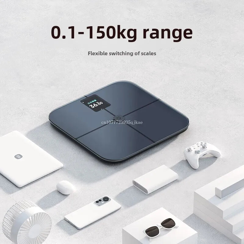 Xiaomi Mijia Body Fat Scale S400 Pro TFT Color Screen Bluetooth5.1 3.5in Smart Home Body Composition Scale Work with Mi Home App