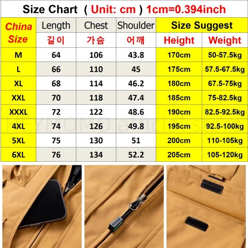 6xl Big Size Multi-Pocket Vest Men Women Outdoor Sporting Fishing Vest Photography Work Clothes 5xl 4xl Casual Cargo Vest Jacket