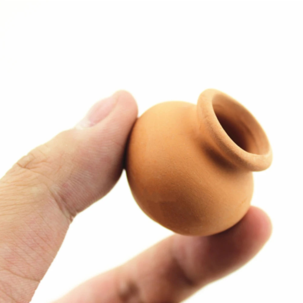 Mini Terracotta Pot Clay Ceramic Pottery Planter Flower Pots Succulent Nursery Pots For Flower Plants Crafts Miniature Flowerpot