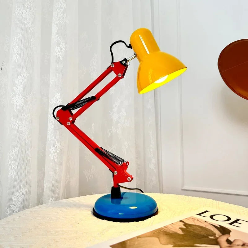 Minimalist Lovely LED Floor Lamps Minimalist Colorful Standing Lights for Kids Room Study Room Decor Lighting Fixture