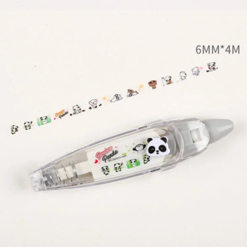 1pc Cartoon Kawaii Correction Tape for Children Students Staff Press Type Correction Tape Paper Stationery DIY