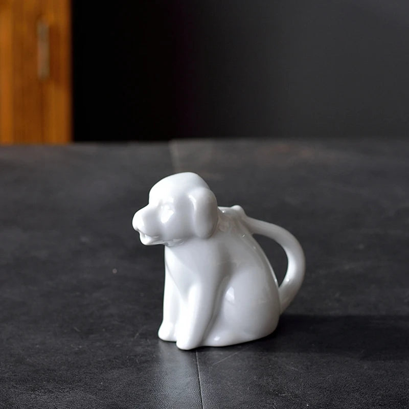 Pitcher Milk Creamer Ceramic Jug Cow Coffee Cup Sauce Gravy Dispenser Pourer Frothing Mini Container Serving Boat Frother