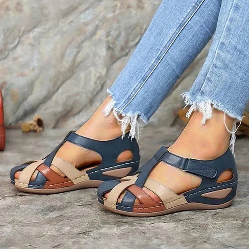 Summer Sandals Women Shoes Outdoor Walking Shoes Non-Slip Sandals Ladies Wedge Sandals Woman Casual Sandal Women Footwear Female