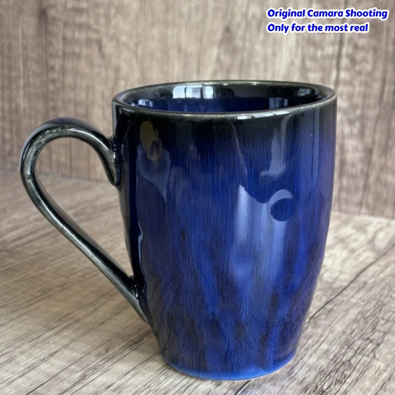 Ceramic Coffee Mug  for Cocoa Cappuccino Latte Cereal Chines Teacup Water Milk Cup Dishwasher Safe Microwave Safe