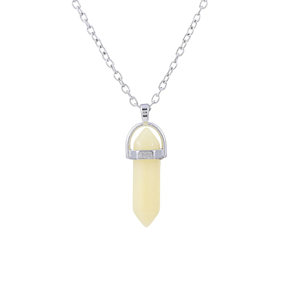 1Pc Irregular Rainbow Stone Natural Crystal Chakra Rock Necklace Golden Plated Quartz Pendant Nice Gift For Lover Friends