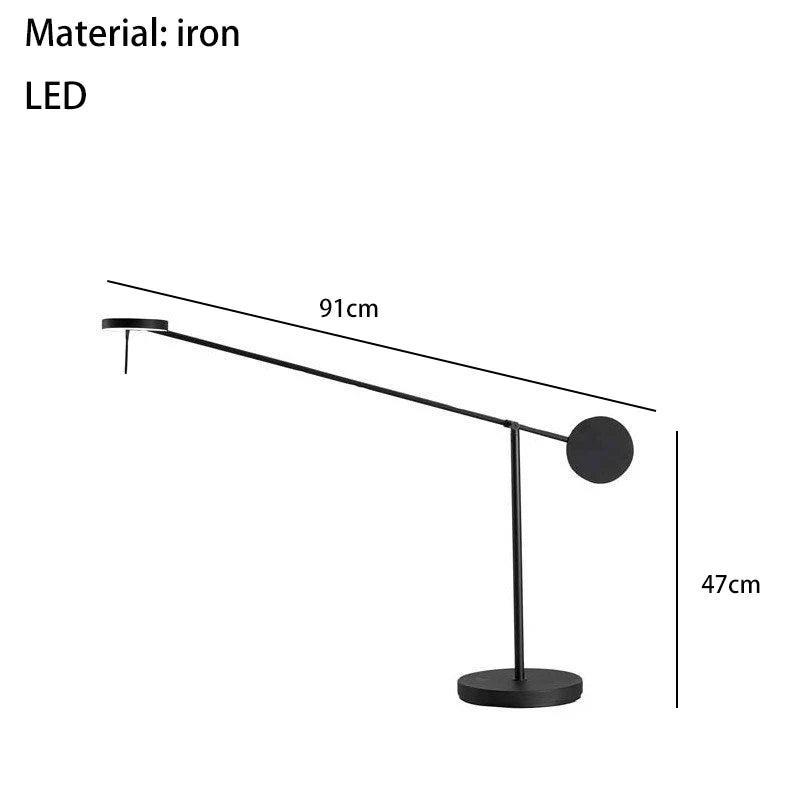 Long Arm LED Wall Lamp Home Bedside Atmosphere Decoration Sconce Minimalist Office Wall Lights