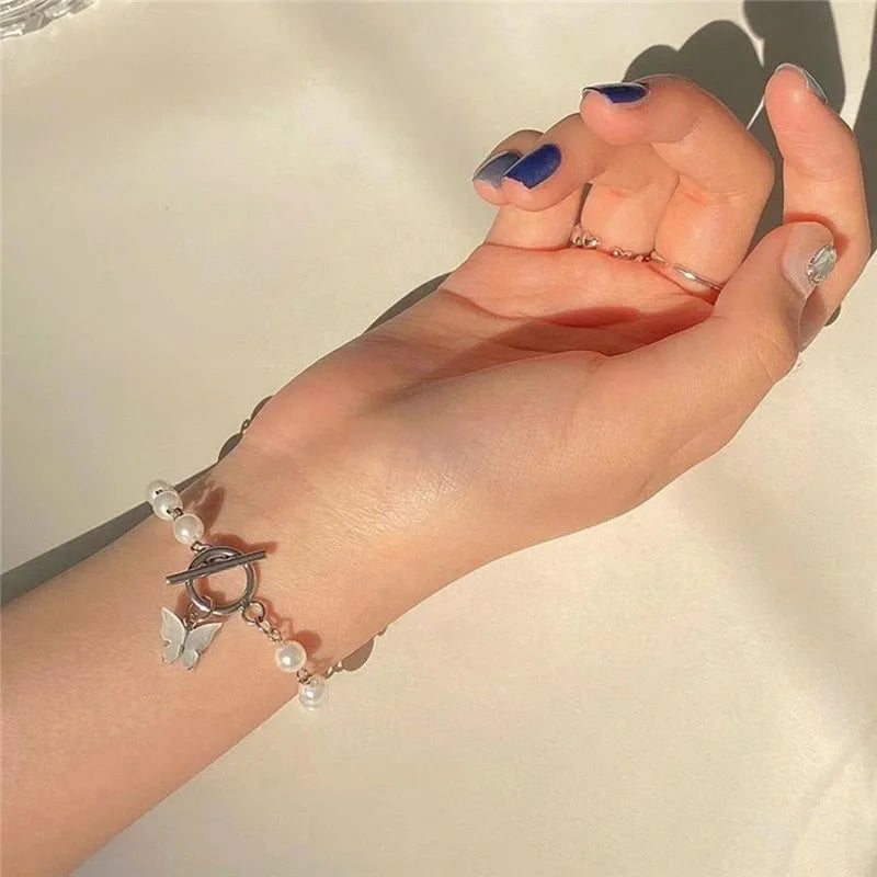 Fashion Silver Color Hollow Double Heart Bangle Women Shining Zircon Charm Bracelet Adjustable Minimalist Style Jewelry Gifts