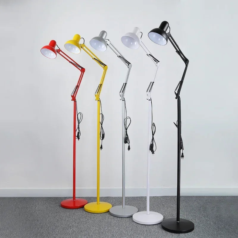 Minimalist Lovely LED Floor Lamps Minimalist Colorful Standing Lights for Kids Room Study Room Decor Lighting Fixture