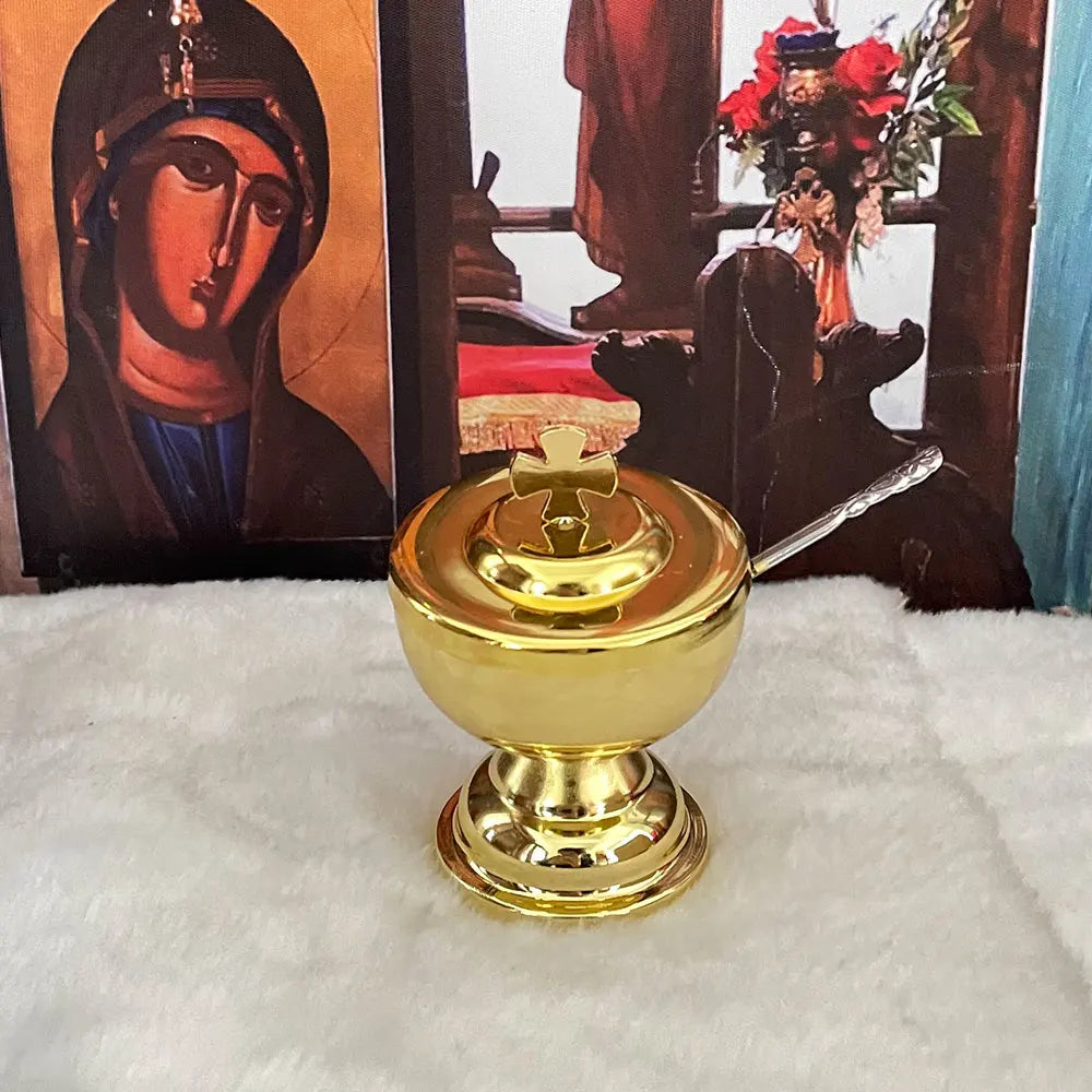 Communion Cup Holy Grail Cup Chalice of Communion Rosary Gold-plated Liturgical Supplies Holy Communion Cup Mass Supplies