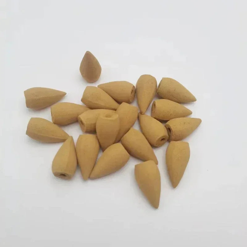 Natural Waterfall Incense Cones Reflux Tower Incense for Burner Smoke Backflow Cone Fragrance Jasmine Lavender Aromatherapy