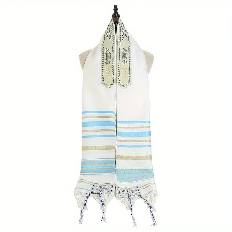 New Jewish Tallit Prayer Shawl Women Ladies Men assel Prayer Scarf Arabic Scarves Prayer Shawl Talis 52x180cm