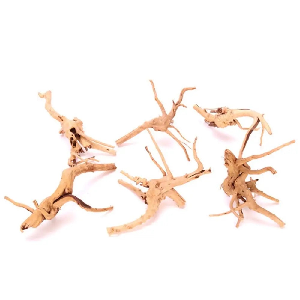 1 Pc Wood Natural Trunk Driftwood Tree Aquarium Fish Tank Plant Stump Aquarium Fish Tank Ornament Landscaping Decoration