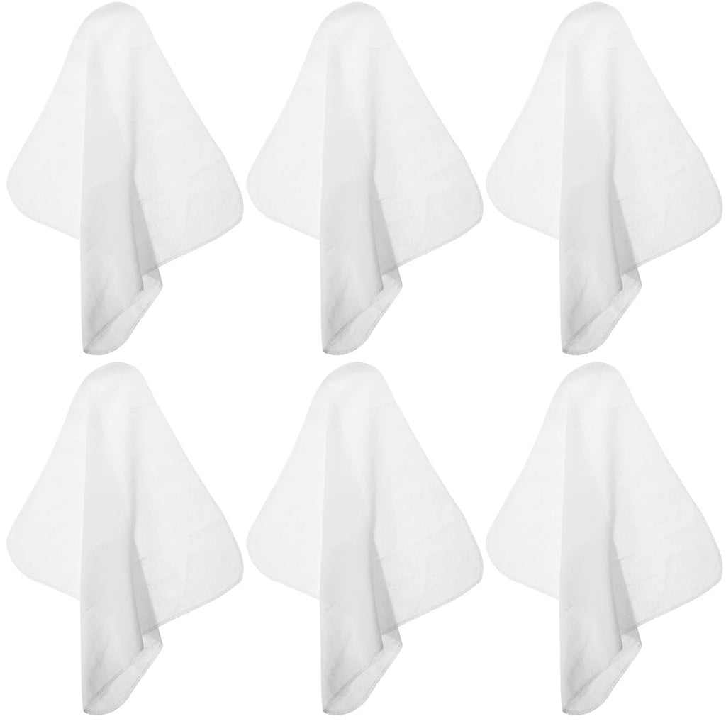 6 Pcs Cotton Gauze Unbleached Muslin Cloths Reusable Cheesecloth Straining Cloth Cheese Cloth For Kitchen Cloth Strainer