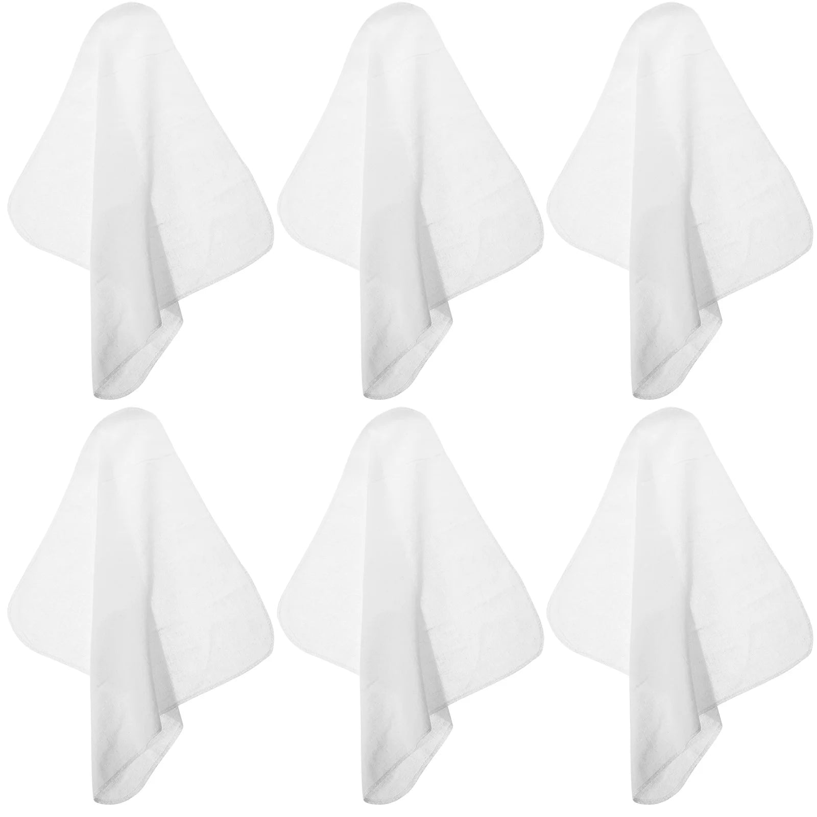 6 Pcs Cotton Gauze Unbleached Muslin Cloths Reusable Cheesecloth Straining Cloth Cheese Cloth For Kitchen Cloth Strainer