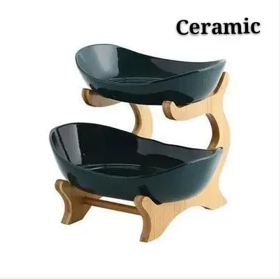 Ceramic Living Room Home Three-layer Fruit Plate Candy Dish Creative Modern Dried  Basket Snack Snack Trinket Dish