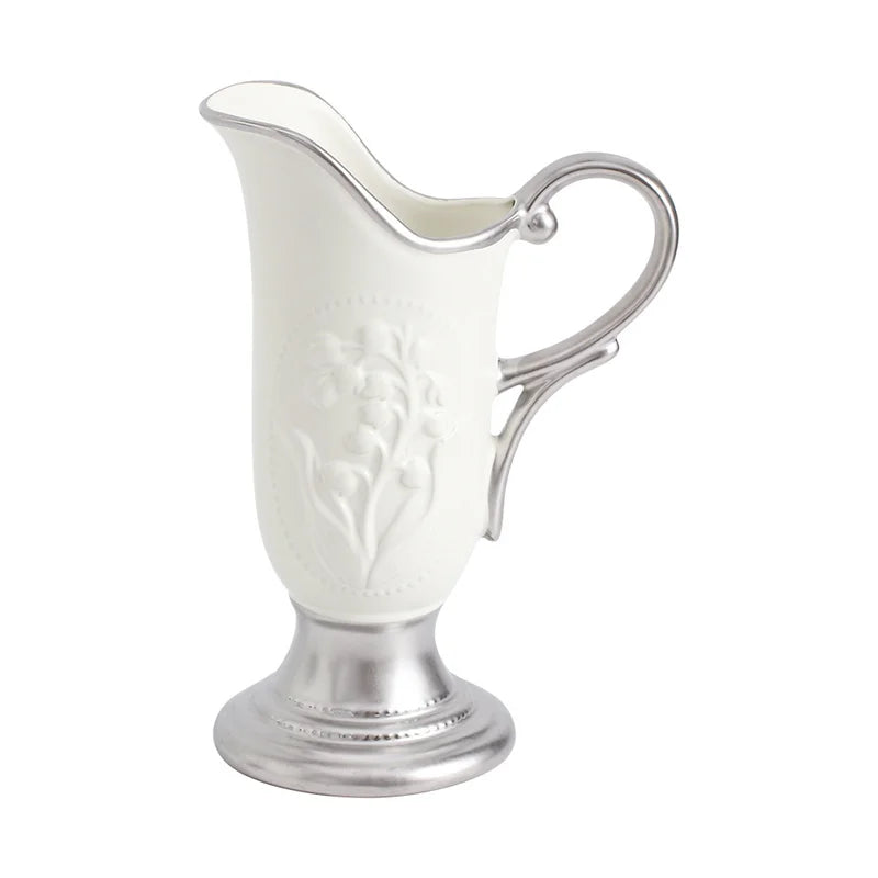 Medieval Ceramic Vases With High Sense Of French Art Ins Wind High Value Creative Ornaments Hydroponics Vase Retro.