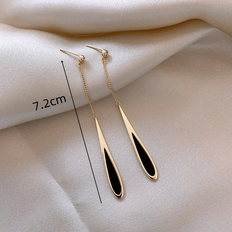 Big Heart Stud Earrings for Women Girl Korean Love Drop Glaze Aesthetic Daily Life Minimalist Jewelry