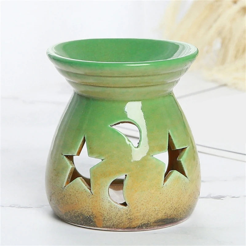 Decorative Ceramic Holder Classical Essential Oil Burners for Relaxation