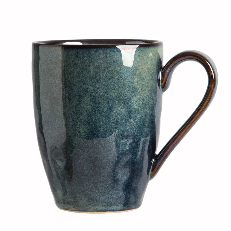 Ceramic Coffee Mug  for Cocoa Cappuccino Latte Cereal Chines Teacup Water Milk Cup Dishwasher Safe Microwave Safe