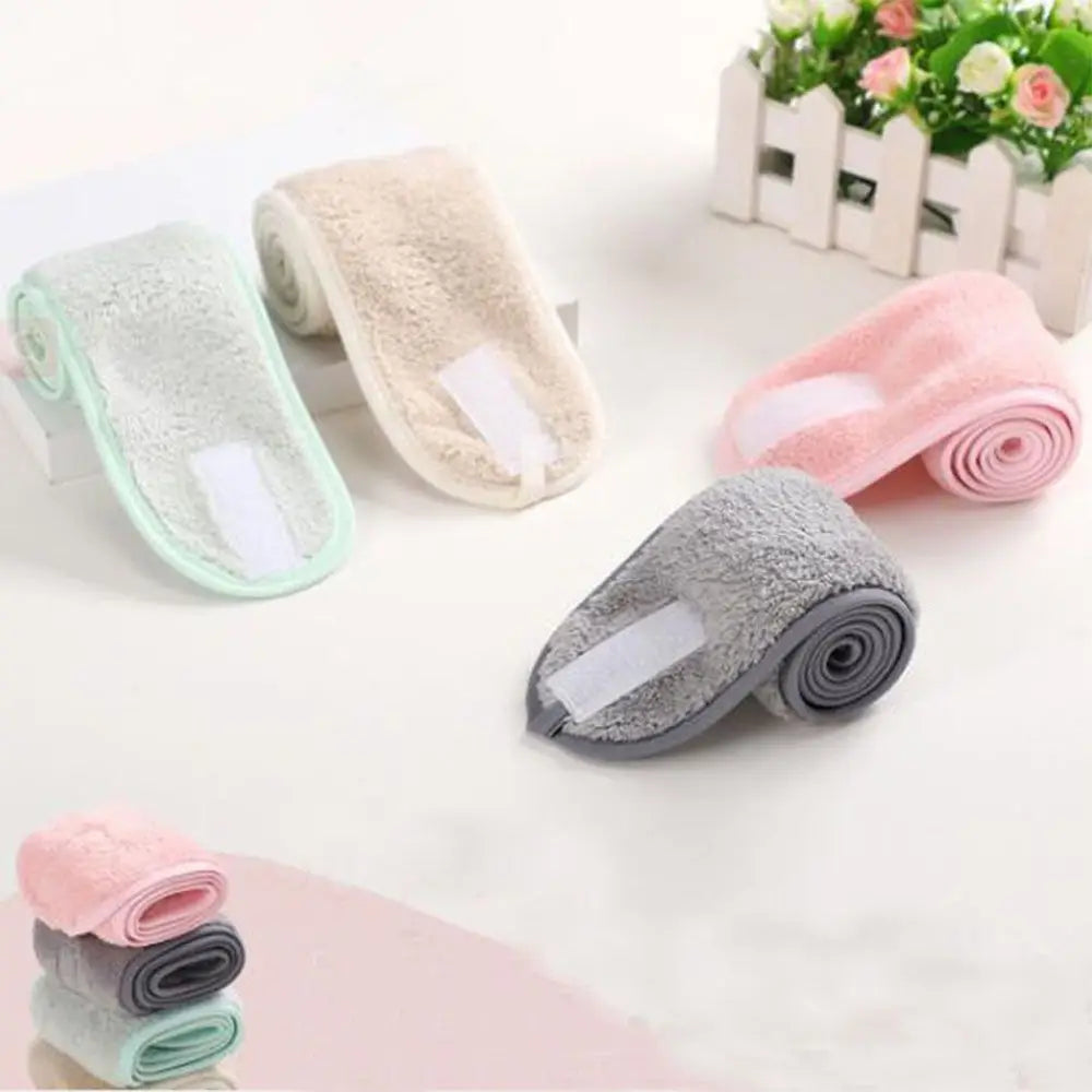 Yoga Headbands Fashion Shower Cosmetic Makeup Adjustable Bath Hairband Tiara Turban Head Band Turban