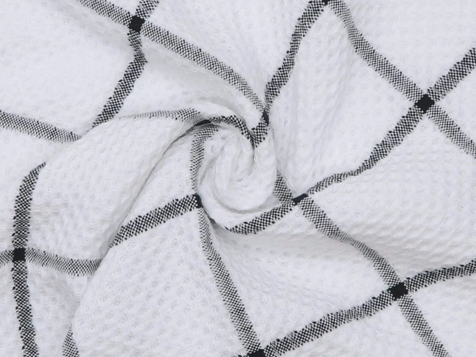 Plaid Cotton Kitchen Dish Cloths, Kitchen Rags, Hand Towel, Super Soft and Absorbent Washcloths,12x12in, 6 Packs