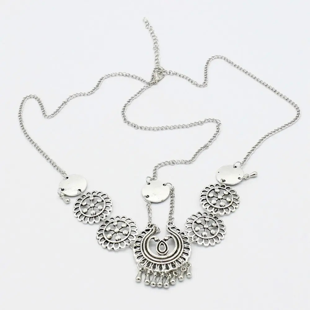 Forehead Bohemian Head Chain Retro Tribal Dancing Accesories Boho Headband Hair Decoration Indian Hair Jewelry Wedding