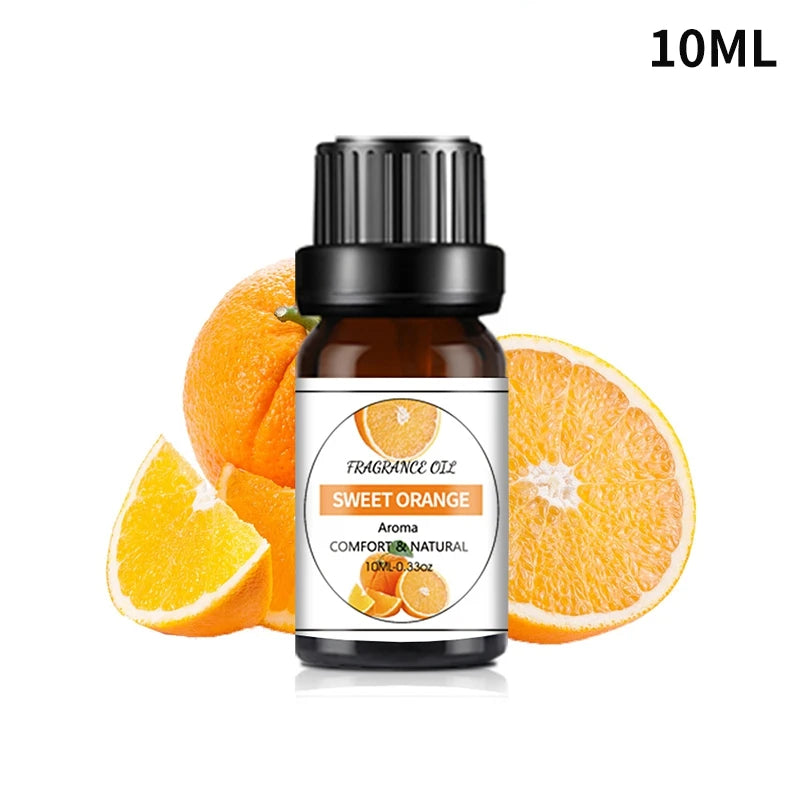 Multiple Aroma Aromatherapy Essential Oils Candles Making Diffuser Pure Nature Oil Water Soluble Humidifier Natural Flower Aroma