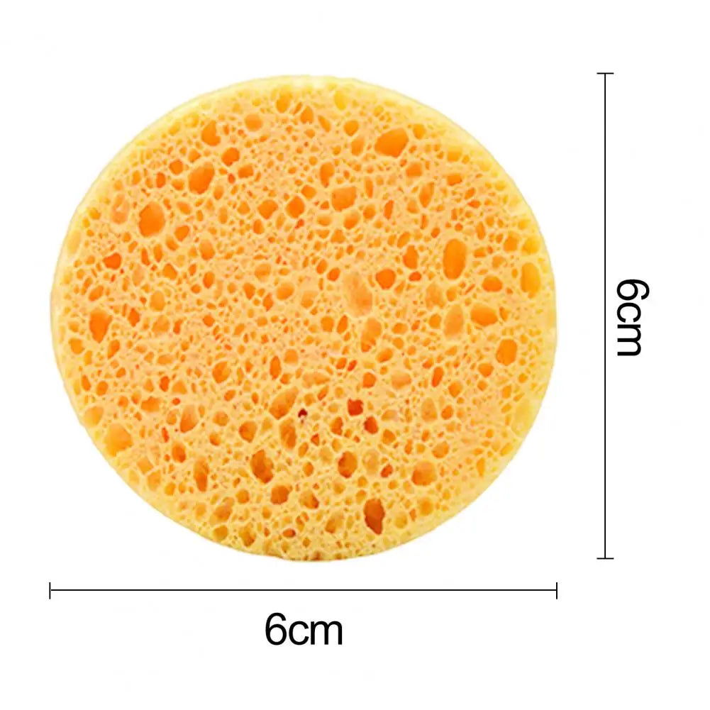 10/20/30/50Pcs Face Sponge Round Absorbent Compressed Natural Makeup Removal Exfoliating SPA Face Cleansing Cellulose Sponge Kit